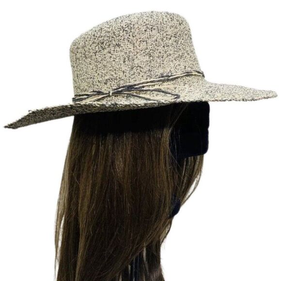 Universal Thread Women’s Tan Wide Brim Adjustable Cooling Sun Hat Fedora - Picture 1 of 8